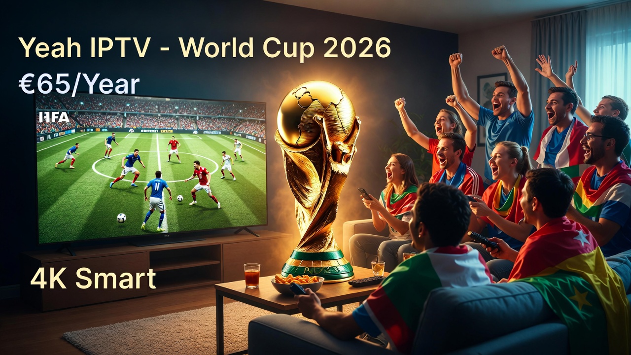 Watch FIFA World Cup 2026 Live with Yeah IPTV